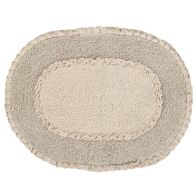 Ophelia & Co. Yinka Double Ruffle Bath Rug & Reviews Wayfair